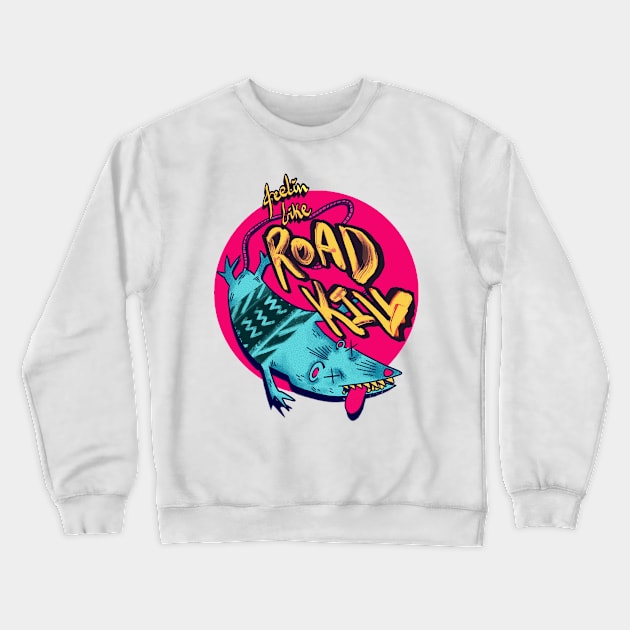 Road-Kill Crewneck Sweatshirt by ReidroArt